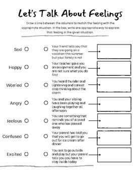 Therapy Worksheet: Identify Your Emotions Easily