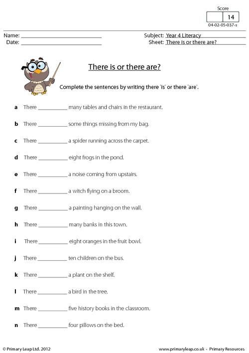 There Is There Are Printable Worksheets Ks2 English Worksheets English Worksheets For Kids