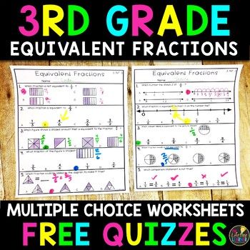 These 4 Equivalent Fraction Worksheets Are Perfect Practice When