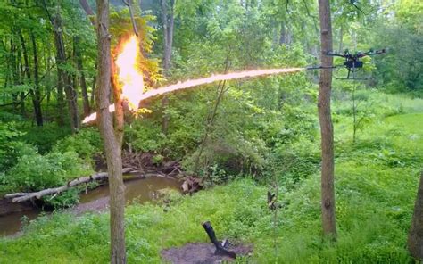 This Attachment Will Turn Your Drone Into A Flamethrower