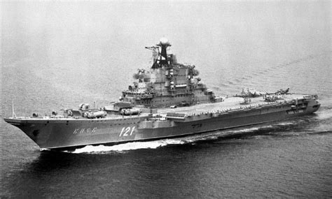 This Strange Russian Aircraft Carrier Had Enough Firepower To Be Called A Battleship The