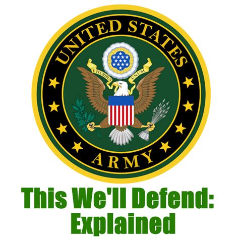 This We'll Defend: Unpacking the US Army Motto Meaning