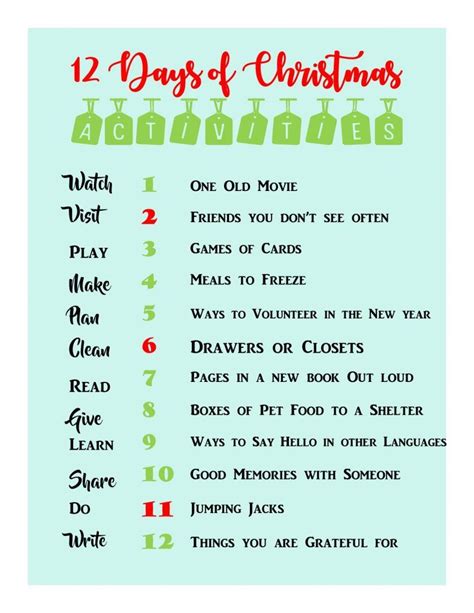 This Year We Re Swapping Out The Typical 12 Days Of Christmas For Something Even Better 12