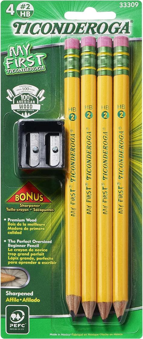 Ticonderoga 2 Pencils Pre Sharpened