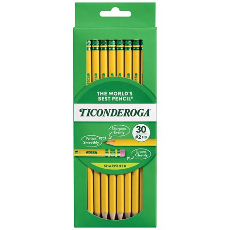 Ticonderoga Pencils Pre Sharpened 24 Pack