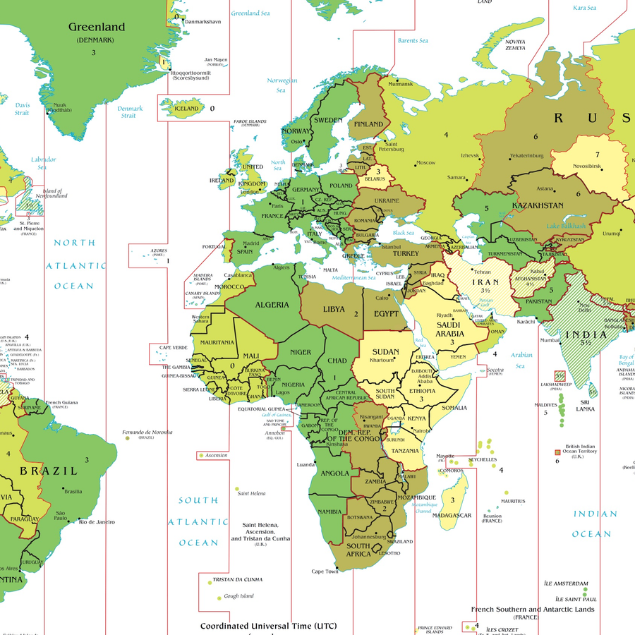 Time Zone Deviants Part I The Strangest Time Zones In The World Quartz