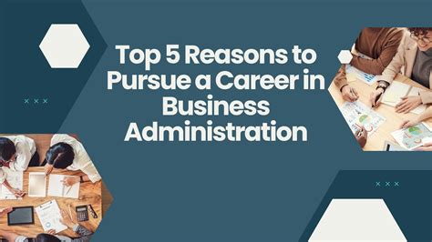 Top 5 Reasons To Pursue A Career In Business Administration Aum