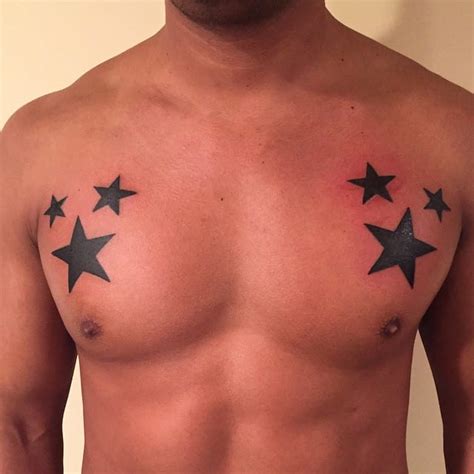 Top Tattoos Image Chest Tattoos With Image Star Tattoo Designs Especially Star Chest Tattoo For