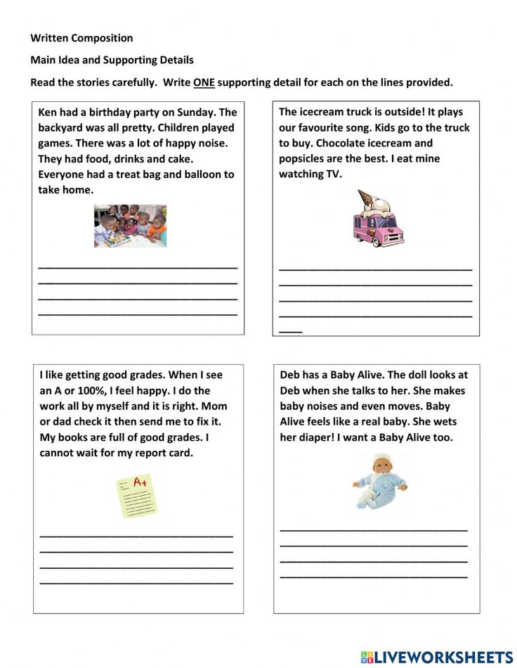 Topic Sentences Worksheets Grade 4 Worksheets Master