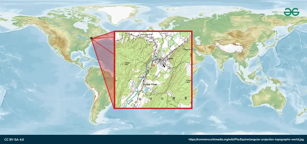 Topographic Map Characteristics Uses Examples Map Of Country