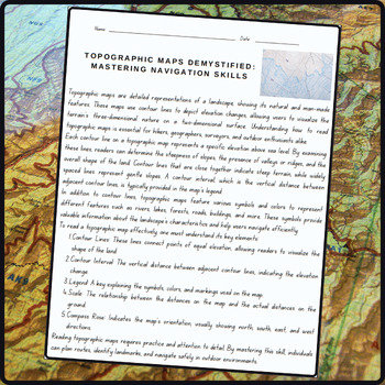 Topographic Maps Demystified Mastering Navigation Skills Reading