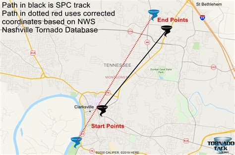 Tornado Clarksville TN Update