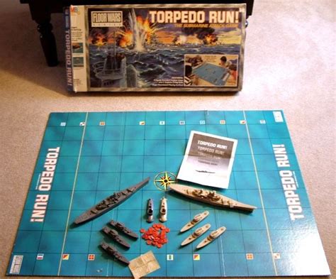 Torpedo Run Game By Milton Bradley Classic Board Games Board Games Ran Games