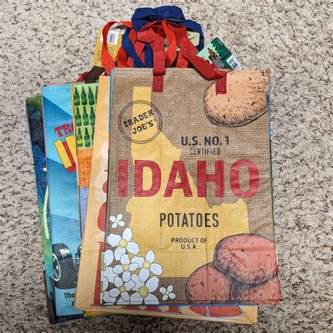 Trader Joe S Bags 5 Trader Joes Mystery Bags Poshmark