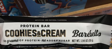 Trader Joe S Barebells Protein Bars Cookies Cream Trader Joe S Reviews