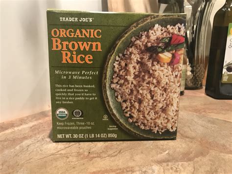 Trader Joe S Frozen Brown Rice Quick Easy Healthy Aisleofshame Com