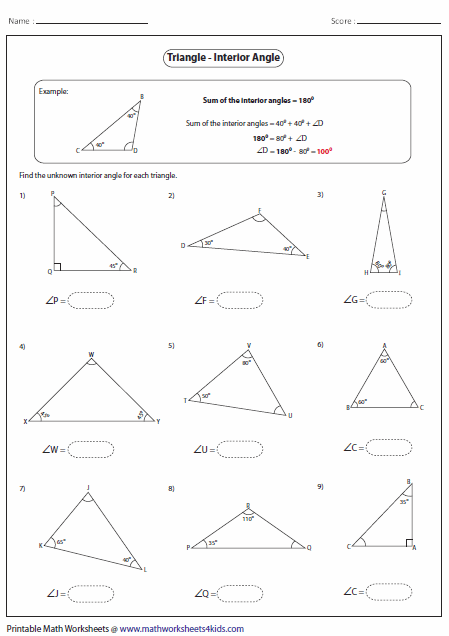 5 Essential Tips for Mastering Triangle Interior Angles