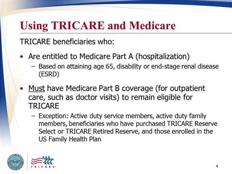 Tricare Your Military Health Plan Using Tricare And Medicare Ppt Download