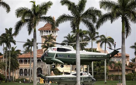 Trump Marine Escort at Mar-a-Lago