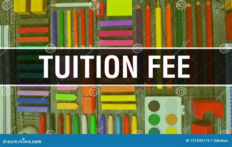 Tuition Fee Text With Back To School Wallpaper Tuition Fee And School