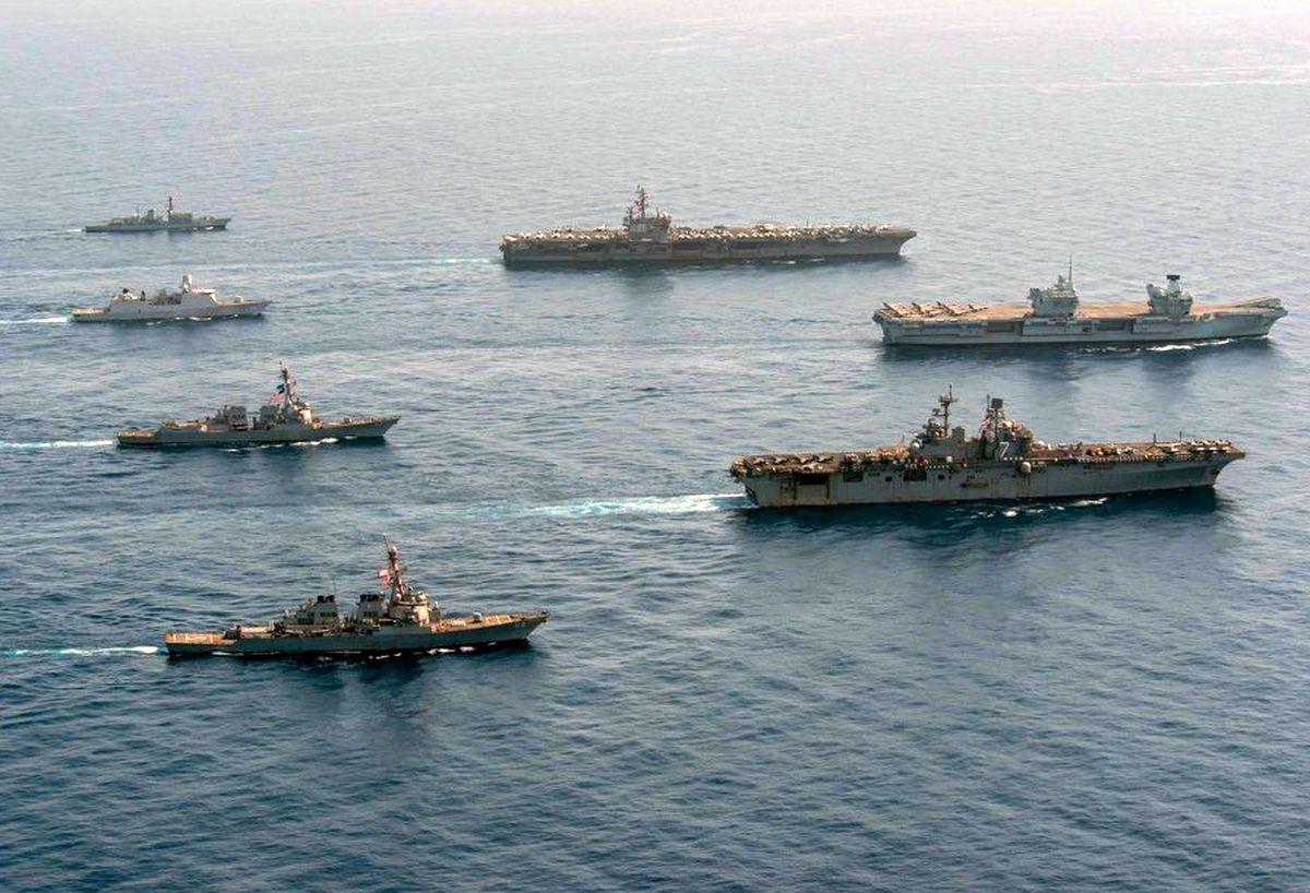 Twin Aircraft Carrier Strike Groups In Action By The Indian Navy Youtube