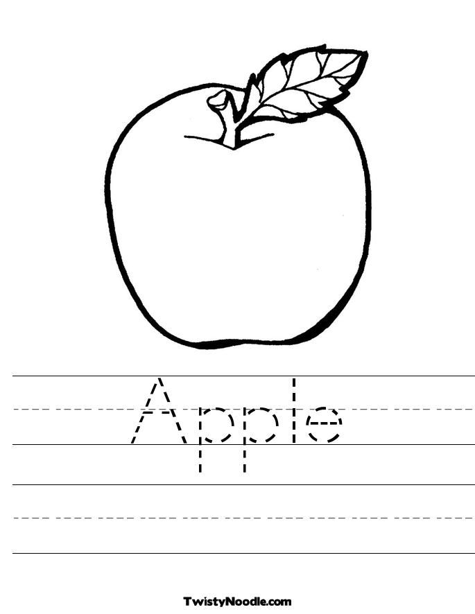 Twisty Noodle Customize Your Worksheet Themes Apples Johhny