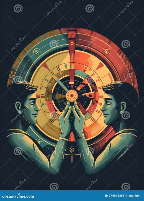 Two Hands Come Together To Spin A Wheel With Secret Symbols A Faint Smile Playing On The Lips Of