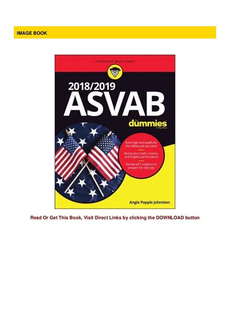 Txt 2018 2019 Asvab For Dummies Ebook