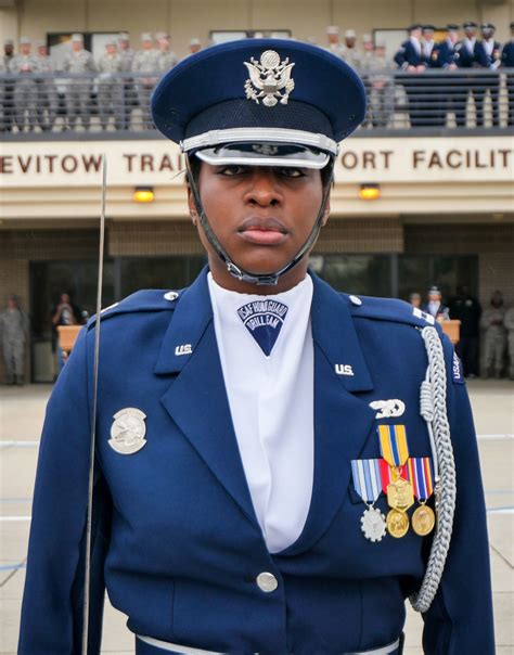 U S Air Force Honor Guard First Performance Of New Routine