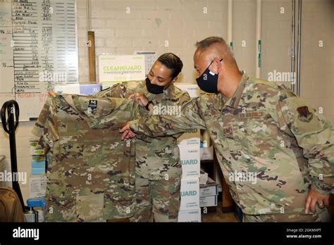 U S Air Force Master Sgt Homer Lee A Supply Sergeant With The 163Rd Medical Group Joint Task