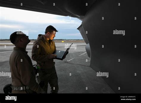 U S Air Force Senior Airman Kade Parsons And Tech Sgt Jose Sanchez