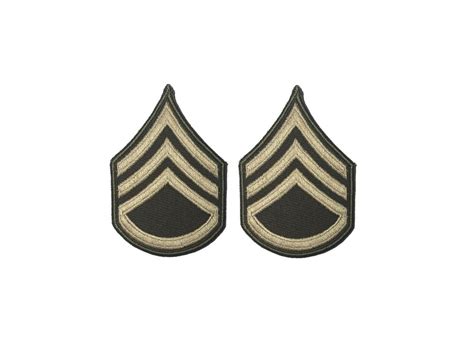 U S Army Agsu Staff Sergeant Chevron Sew On Rank Female Sta Brite Insignia Inc