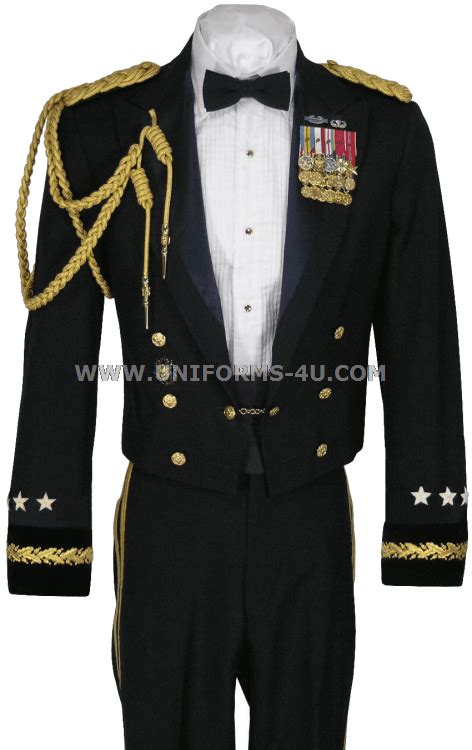 U S Army Male General Blue Mess Dress Uniform