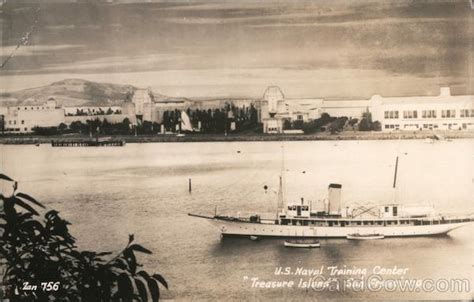 U S Naval Training Center Treasure Island San Francisco Ca Postcard