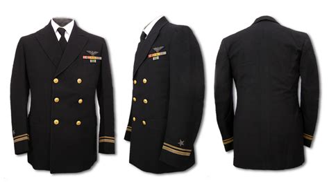 U S Navy Officer S Warrant Officer S And Chief Warrant Officer S Blue Service Coat