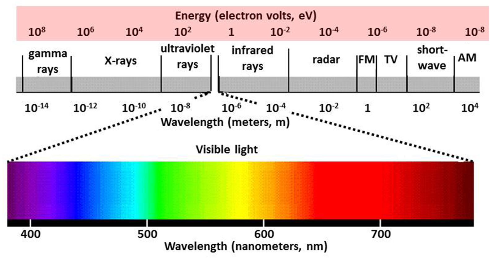 Understanding On The Electromagnetic Spectrum