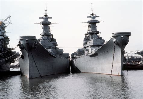 US Battleships of WW2