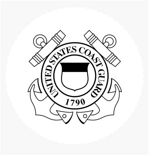 United States Coast Guard Logo Black And White United States Coast