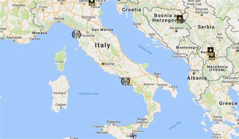 Us Air Force Bases In Italy Map Secretmuseum