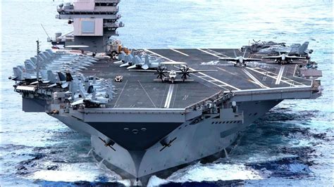 US Navy's Gerald Ford Aircraft Carrier: Power and Precision