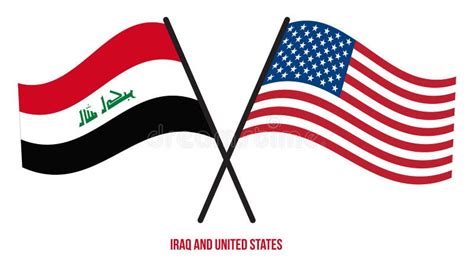 US Iraq Flag Crossing Symbolism