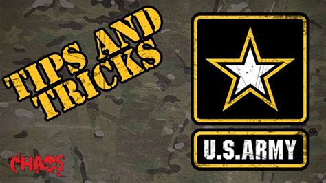 Us Army Tips And Tricks From A Veteran Youtube