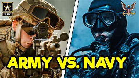 Us Army Vs Us Navy The Ultimate Comparison Youtube