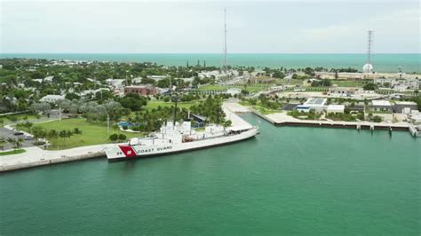 Us Coast Guard Base In Key West Florida Usa Stock Footage Videohive