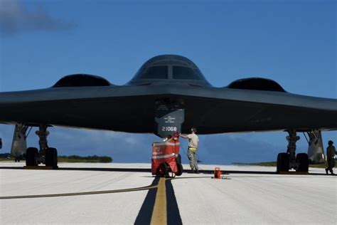 Us Deployed B 2 Stealth Bombers To Guam As North And South Korea Held Crucial Talks South