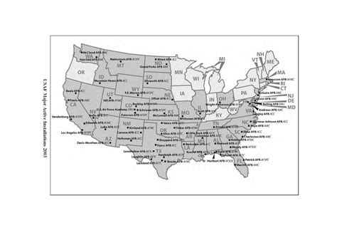 Us Map Of Af Bases Desiri Gwendolin