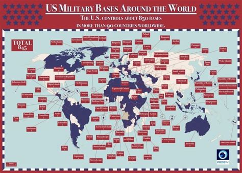 Us Military Bases Around The World Map