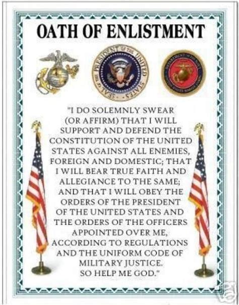 US Military Oath of Enlistment: Sworn to Serve