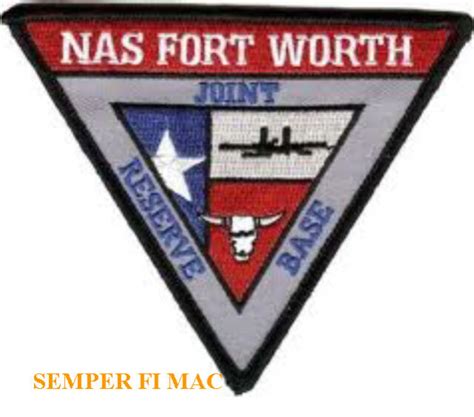 Us Naval Air Station Nas Fort Worth Patch Jrb Aviation Base Pilot Crew Wing Wow Ebay