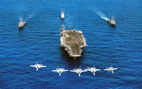 US Navy Battle Group: Power Projection at Sea